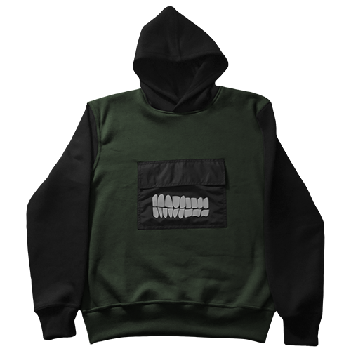 Pearly Whites Two Tone hoodie