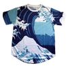 Waves T-shirt Blue