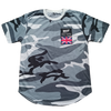Pearly Whites Camo Patches T Shirt