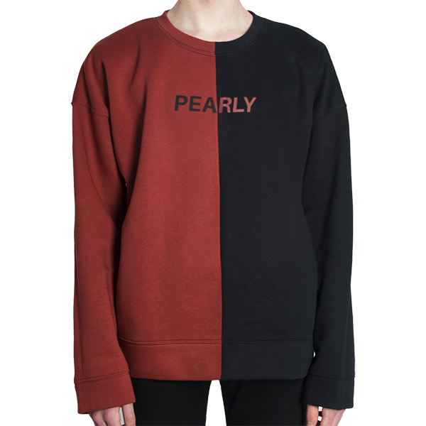 Split Sweatshirt v2 Ruby